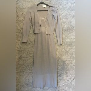 Dress and Cardigan Set Size S